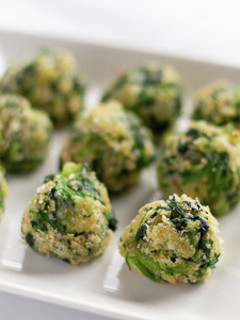 SpinachBallsほうれん草だんご-レシピのメイン写真
