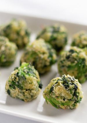 SpinachBallsほうれん草だんご-レシピのメイン写真