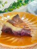 濃厚ブルーベリー🫐バスクチーズケーキ