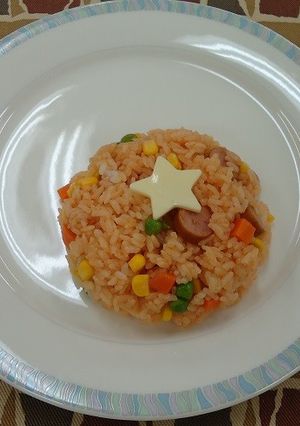 ケチャップライス-レシピのメイン写真