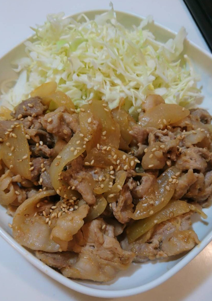 簡単！激ウマ！豚こまゴマ味噌しょうが焼き-レシピのメイン写真