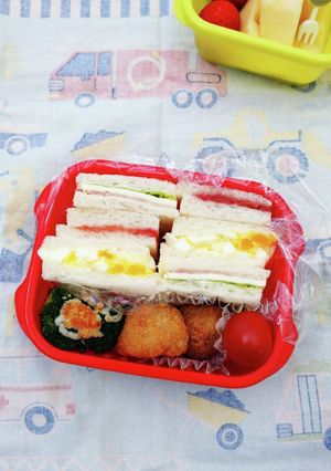幼稚園弁当(年長)71-レシピのメイン写真