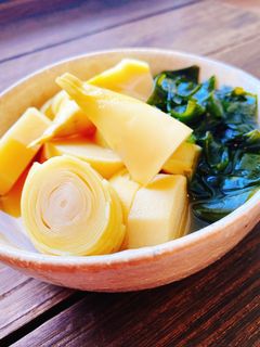 春の味覚☆若竹煮(筍とわかめの煮物)-レシピのメイン写真