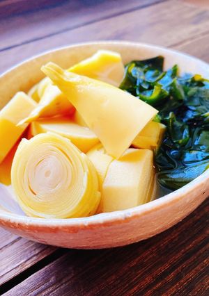 春の味覚☆若竹煮（筍とわかめの煮物）-レシピのメイン写真