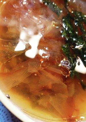 時短過ぎるデトックス朝腸活スープ-レシピのメイン写真