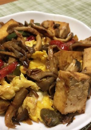 和風チャンプルー肉なし☆厚揚げで簡単-レシピのメイン写真