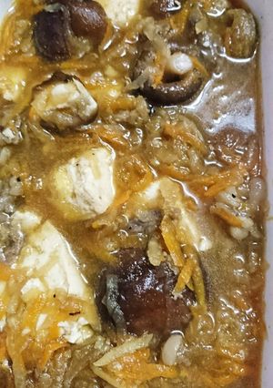 残り野菜とストックで煮込むΨ(￣∇￣)Ψ-レシピのメイン写真