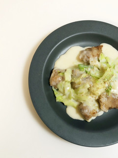 ほっこり温まる☆豚肉とキャベツのミルク煮-レシピのメイン写真