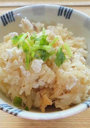 無印良品「土鍋おこげ」で鯛飯を炊こう！-レシピのメイン写真