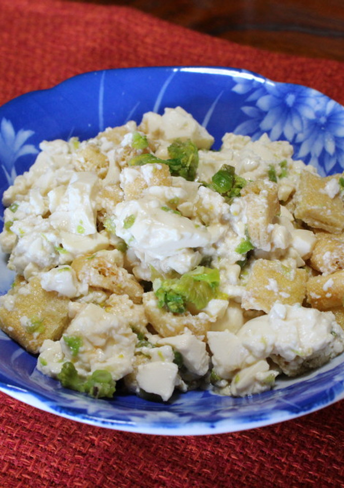 ふきのとうの豆腐和え-レシピのメイン写真