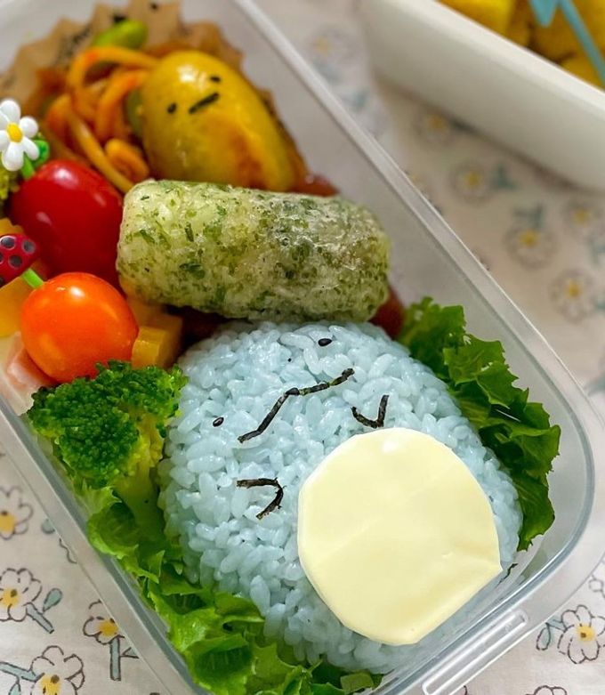 簡単キャラ弁★すみっコぐらしのとかげ-レシピのメイン写真