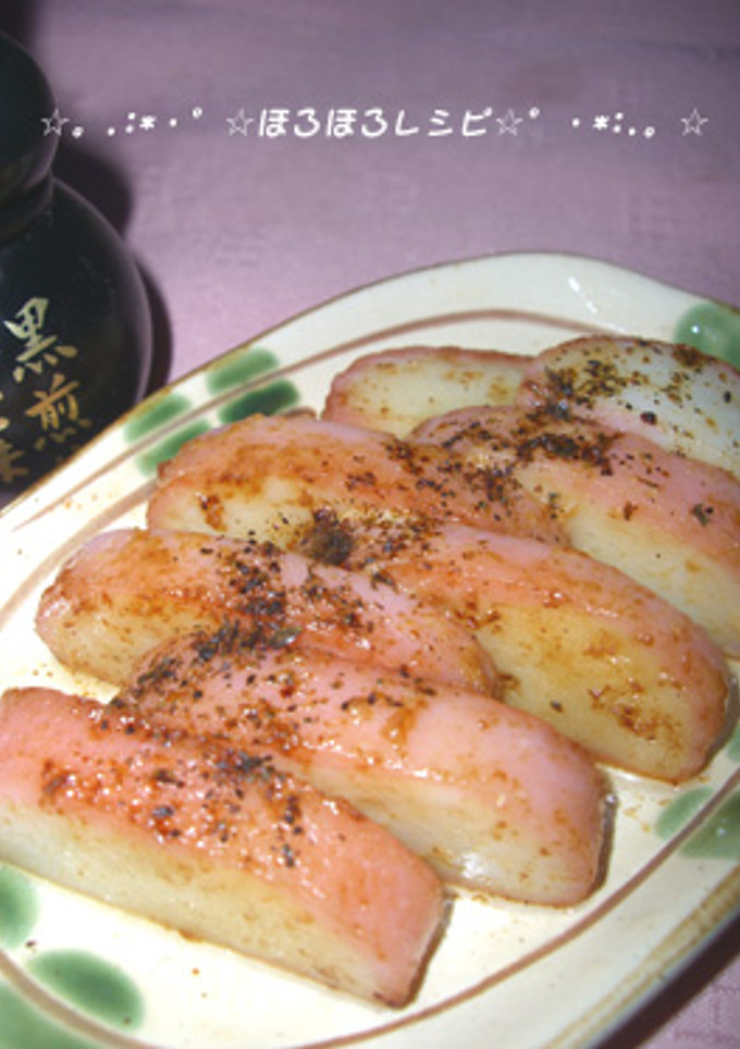 マヨ焼かまぼこ-レシピのメイン写真