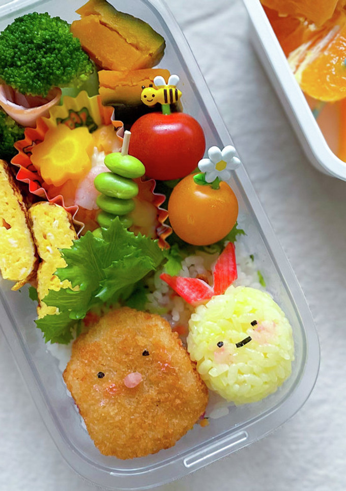 簡単キャラ弁☆すみっコぐらしのとんかつ-レシピのメイン写真