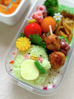 簡単キャラ弁☆すみっコぐらしのぺんぎん-レシピのメイン写真