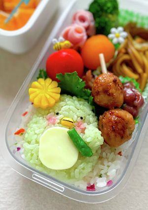 簡単キャラ弁☆すみっコぐらしのぺんぎん-レシピのメイン写真