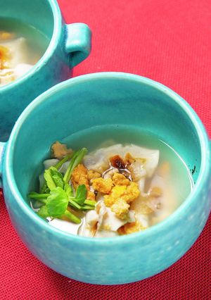 青森の味！いちご煮のお雑煮-レシピのメイン写真