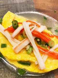カニカマたまご豆腐-レシピのメイン写真