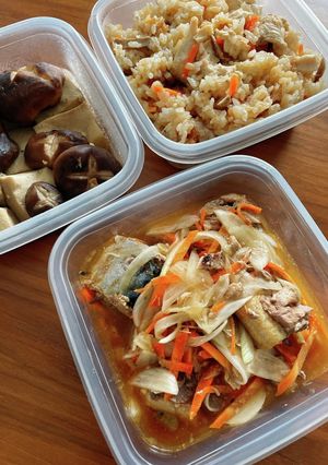 ズボラ飯★調味料2つ★サバ缶★南蛮漬け-レシピのメイン写真