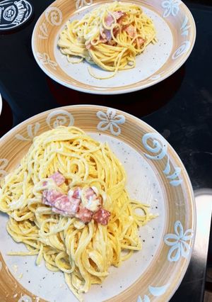 生クリーム不要！カルボナーラ-レシピのメイン写真
