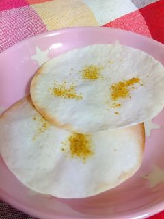 ギョーザの皮せんべいカレー味-レシピのメイン写真