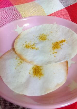 ギョーザの皮せんべいカレー味-レシピのメイン写真