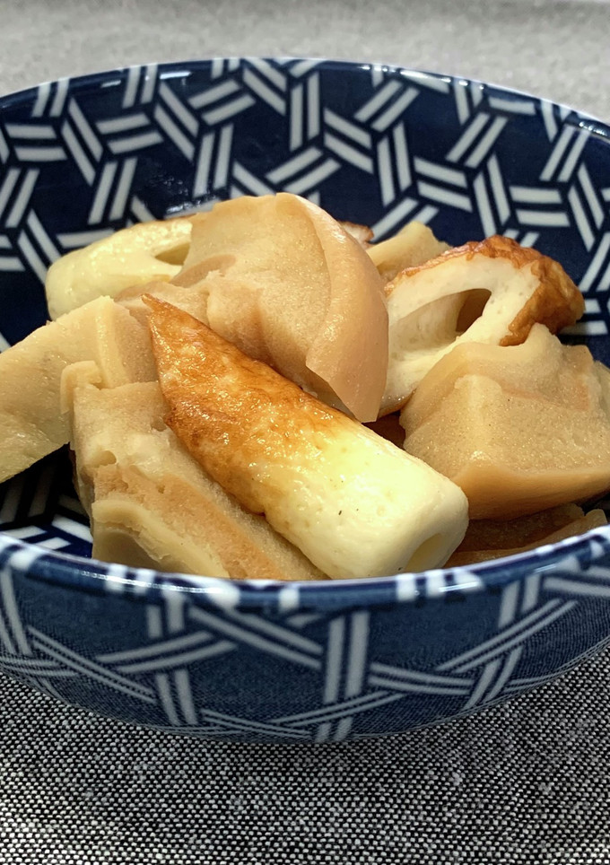 ちくわと車麩の煮物-レシピのメイン写真