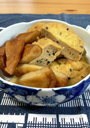 さつま揚げとがんもの煮物-レシピのメイン写真
