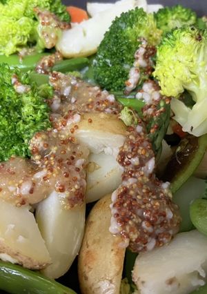春野菜たっぷり！塩麹ハニーマスタード炒め-レシピのメイン写真