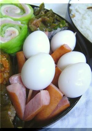 お弁当★うずらとソーセージでチューリップ-レシピのメイン写真
