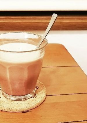 MCTオイルで作るアイスカフェモカ-レシピのメイン写真