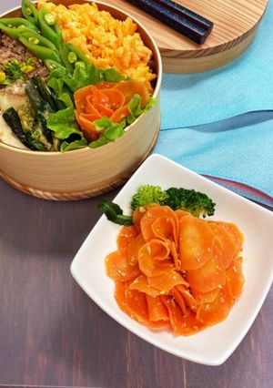 人参の塩麹きんぴら☆お弁当にも-レシピのメイン写真