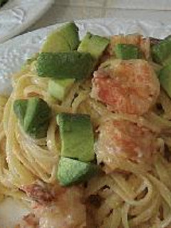 アボカド&海老マヨソースのスパゲッティ de Tanto!-レシピのメイン写真