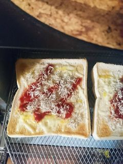 骨カツしましょ。しらすとチーズトースト-レシピのメイン写真