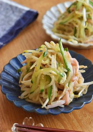 きゅうりともやしのわさび和え-レシピのメイン写真