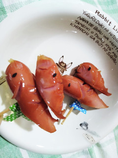 ウインナーの飾り切り可愛い鯉のぼり!-レシピのメイン写真