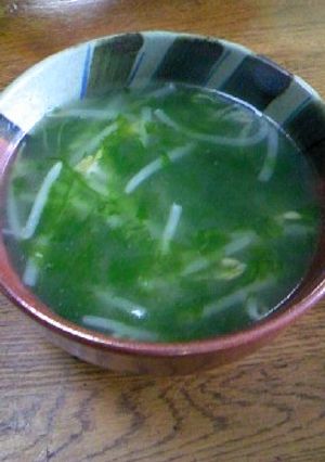 あったか生姜入り中華スープ-レシピのメイン写真
