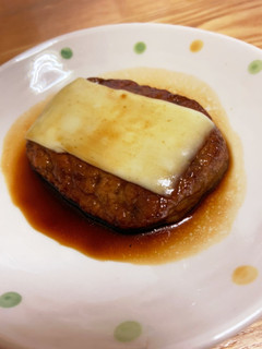 5分で完成☆照り焼きチーズハンバーグ-レシピのメイン写真