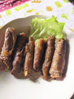若牛蒡の牛肉巻き-レシピのメイン写真