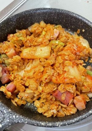 オートミールキムチチャーハン-レシピのメイン写真