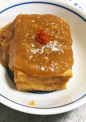 蟹味噌風？バター厚揚げ-レシピのメイン写真