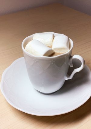 マシュマロカフェオレ-レシピのメイン写真