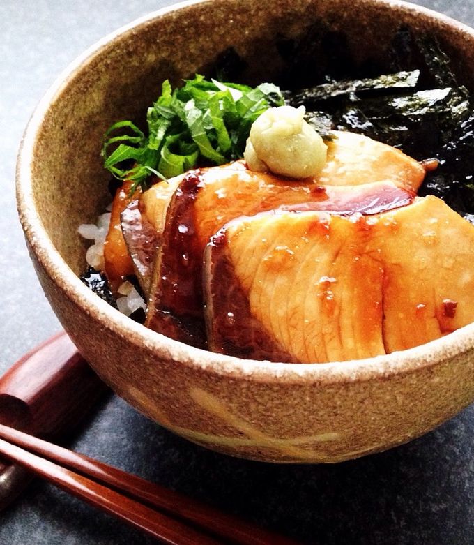 残ったお刺身で簡単☆ぶりてり丼-レシピのメイン写真