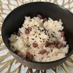 つき姫で赤飯-レシピのメイン写真