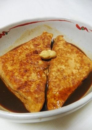 豆腐ステーキの味噌煮-レシピのメイン写真