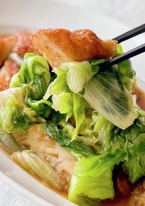 【楽めし】レタスとさつま揚げのくたくた-レシピのメイン写真