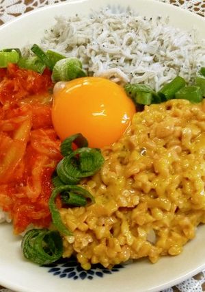 シラスの三色丼-レシピのメイン写真