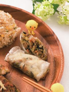 鶏きんぴらで生春巻きフライ-レシピのメイン写真