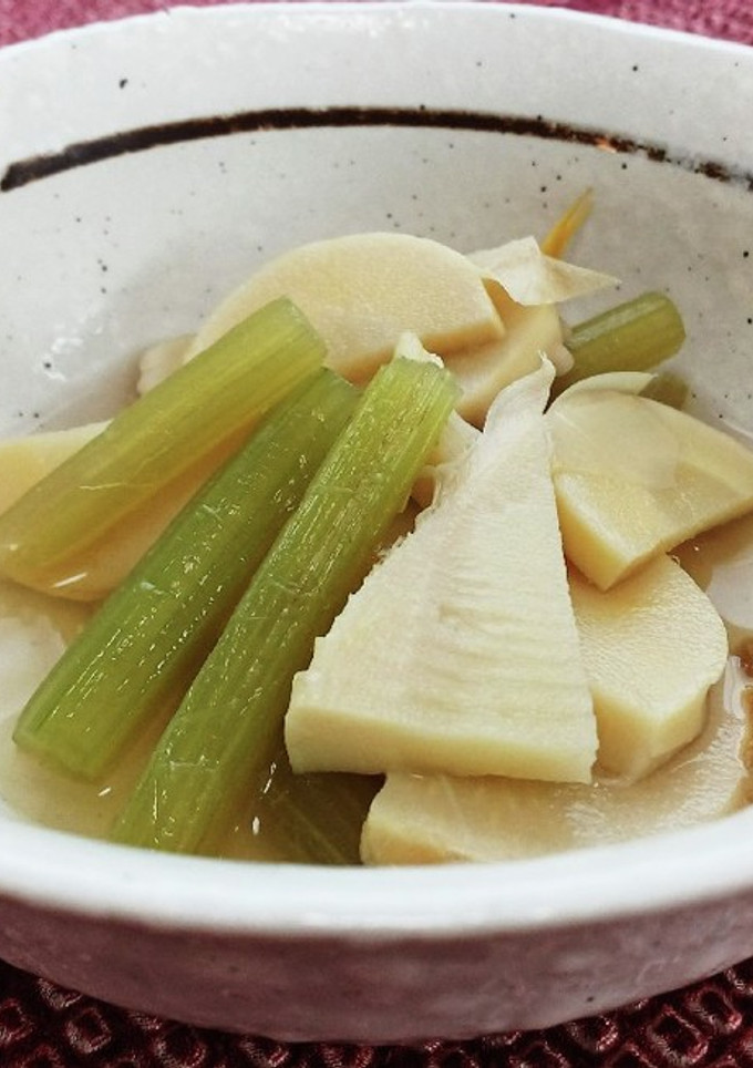 春の味・筍と蕗の白だし煮-レシピのメイン写真