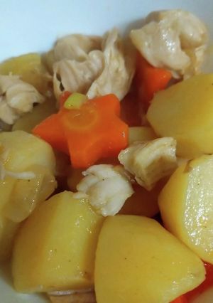 ささみの肉じゃが（かなり薄味）-レシピのメイン写真