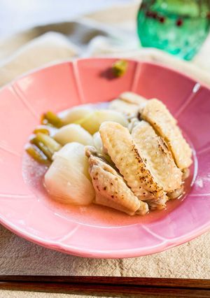85℃ かぶと手羽中のゆず胡椒煮-レシピのメイン写真